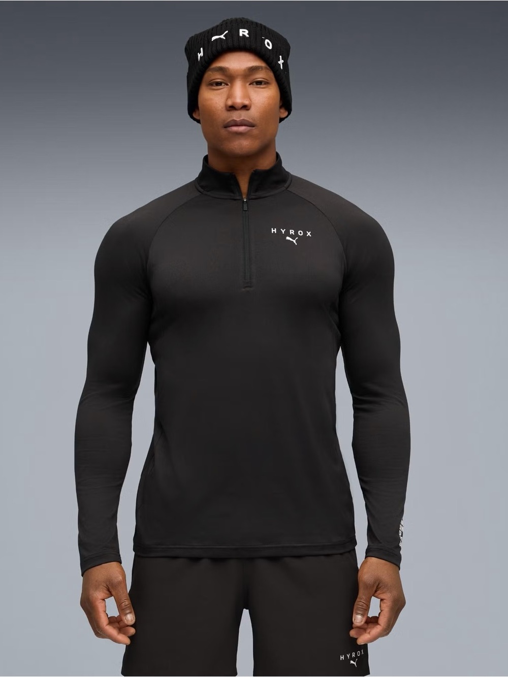 Puma x HYROX 1/4 Zip Black Sz. XL NWT